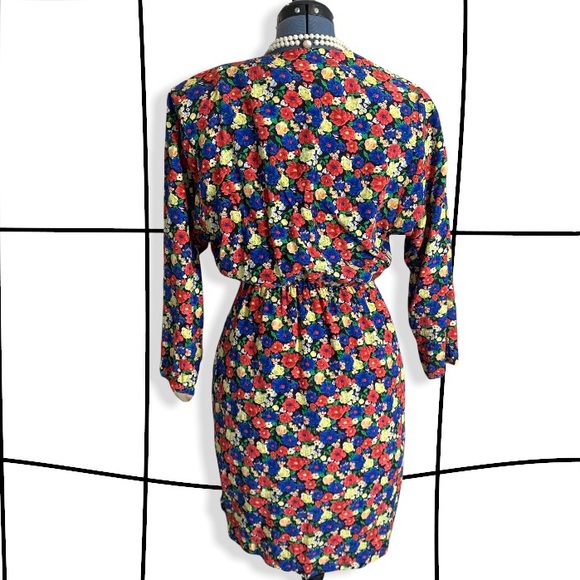 80s vintage gloria dress - Picture 3 of 8